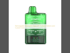 Επαναφορτώσιμο βιαζόν με 15 επιλογές γεύσης και προσαρμοσμένο χρώμα